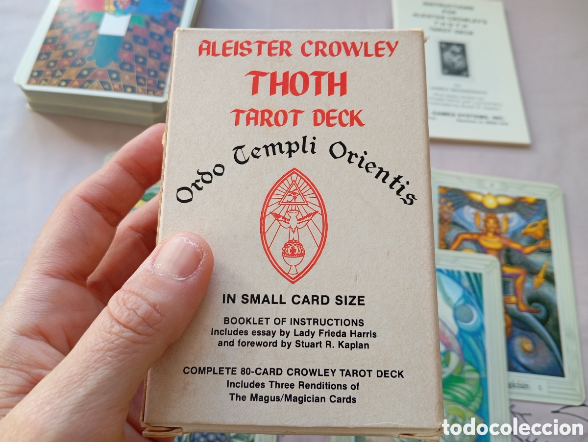 Barajas de cartas: Aleister Crowley Thoth Tarot Deck - Foto 4