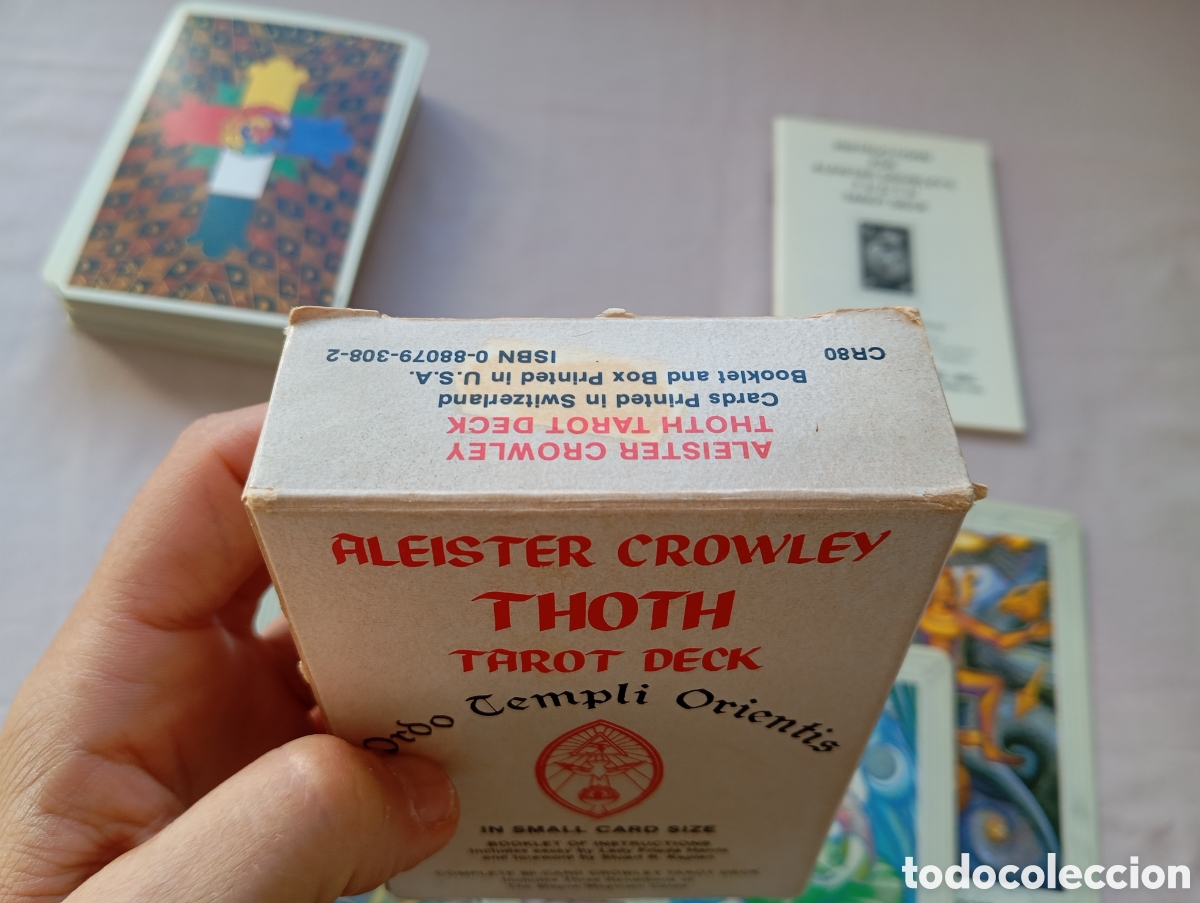 Barajas de cartas: Aleister Crowley Thoth Tarot Deck - Foto 5