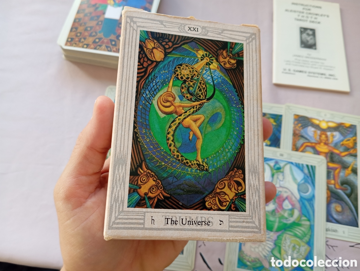 Barajas de cartas: Aleister Crowley Thoth Tarot Deck - Foto 6