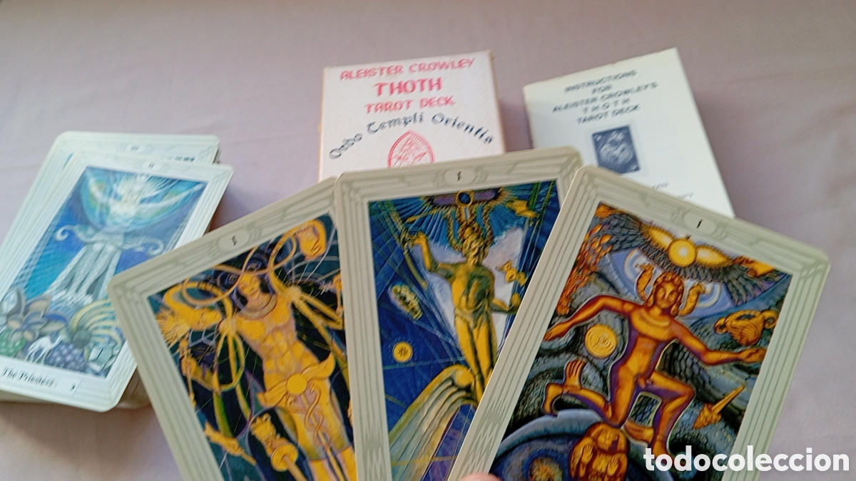 Barajas de cartas: Aleister Crowley Thoth Tarot Deck - Foto 9