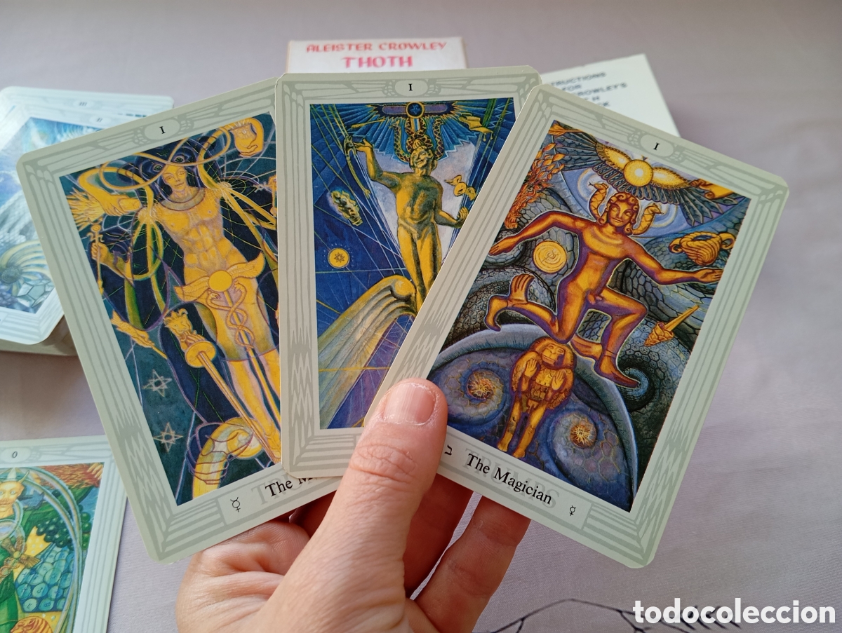Barajas de cartas: Aleister Crowley Thoth Tarot Deck - Foto 10