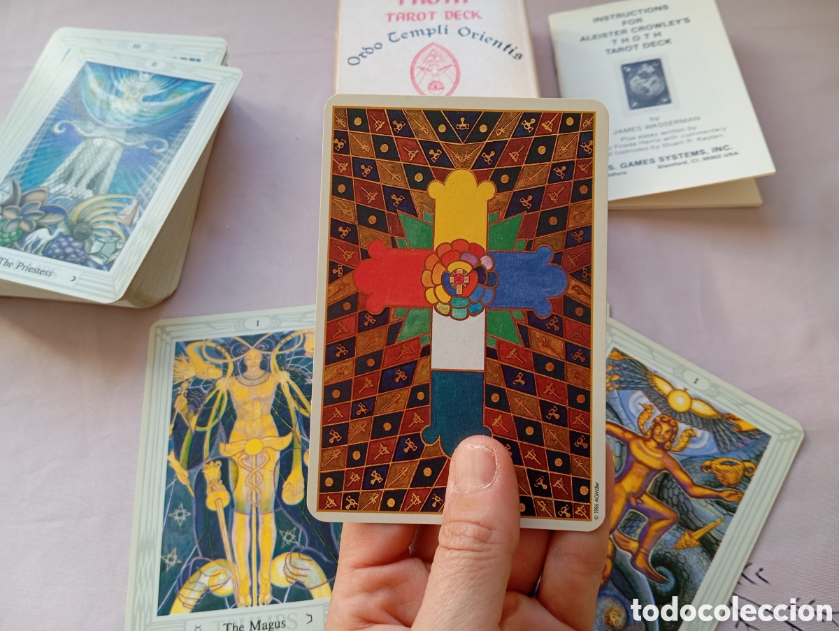 Barajas de cartas: Aleister Crowley Thoth Tarot Deck - Foto 11