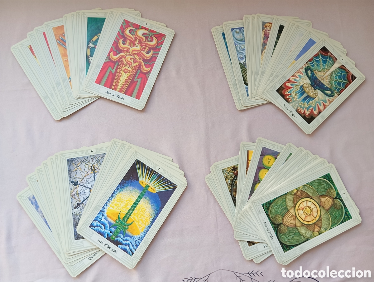 Barajas de cartas: Aleister Crowley Thoth Tarot Deck - Foto 14