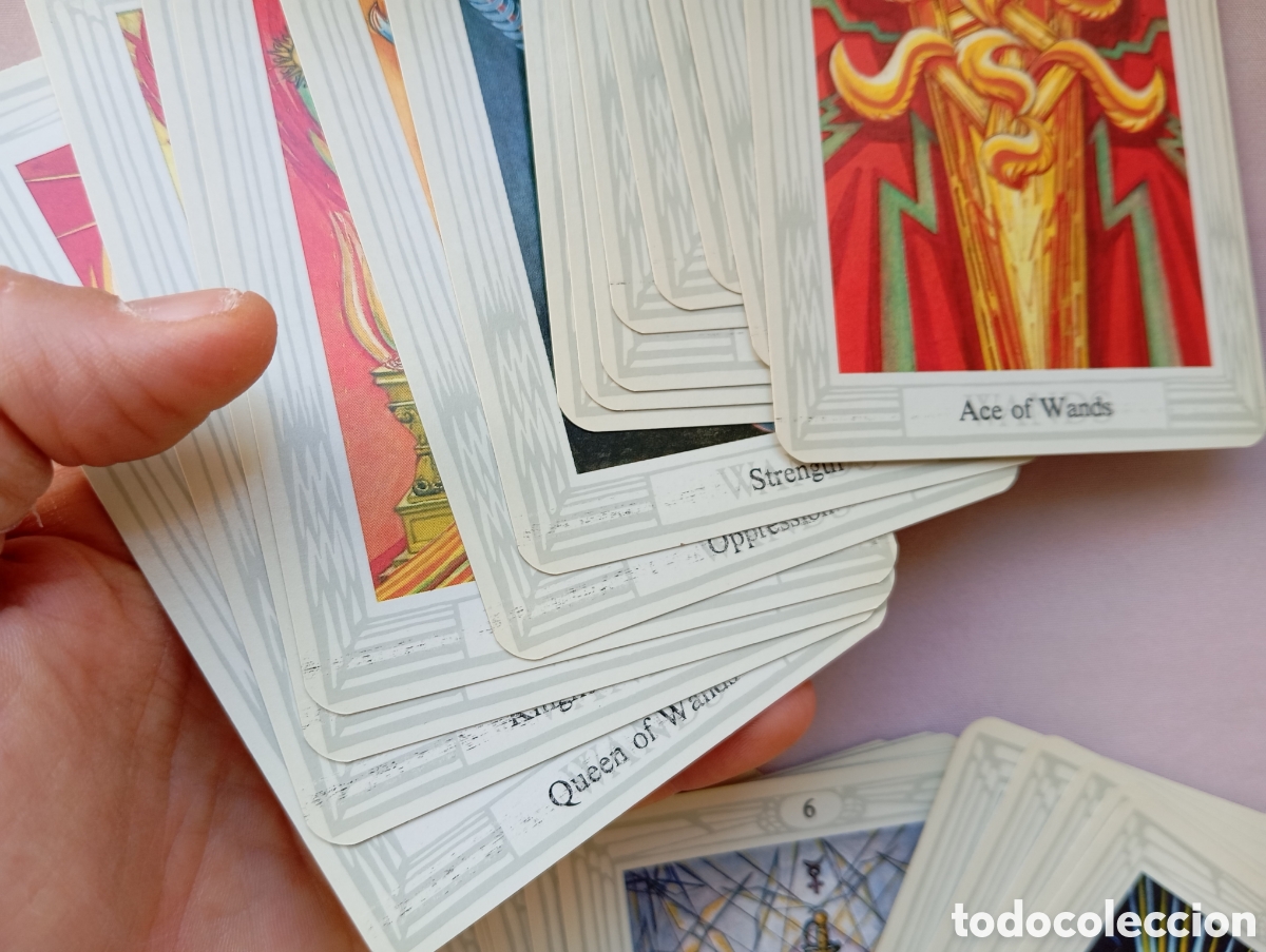 Barajas de cartas: Aleister Crowley Thoth Tarot Deck - Foto 15