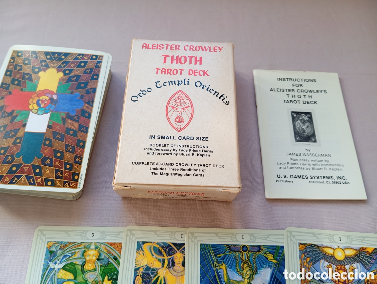 Barajas de cartas: Aleister Crowley Thoth Tarot Deck - Foto 1