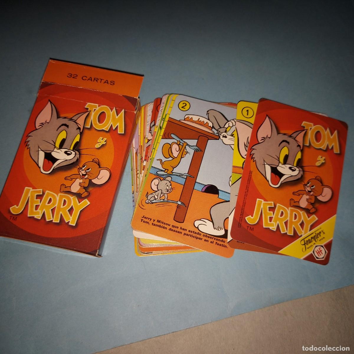 Barajas de cartas: BARAJA TOM Y JERRY DE H. FOURNIER 1980. / nueva