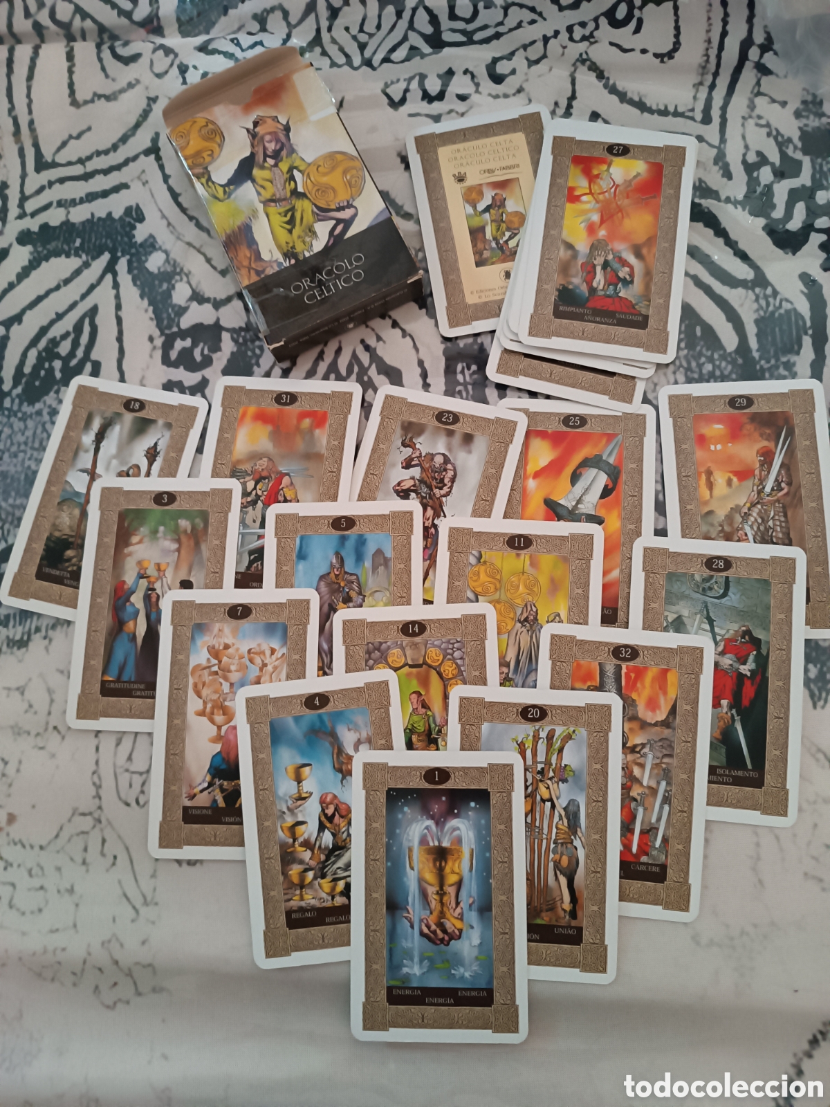 Barajas de cartas: Or&aacute;culo C&eacute;ltico de Lo Scarabeo - Foto 3