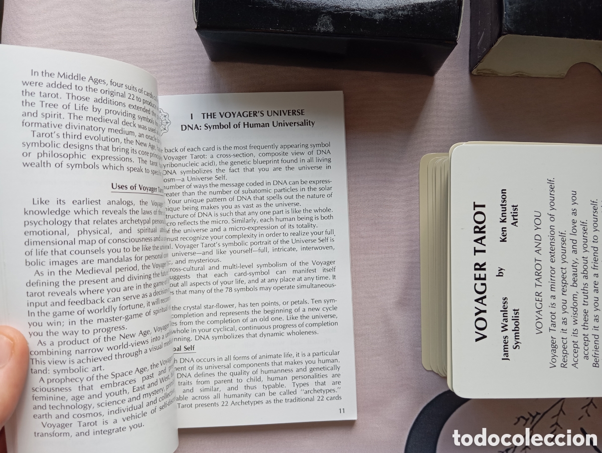 Barajas de cartas: Voyager Tarot, James Wanless - Foto 6