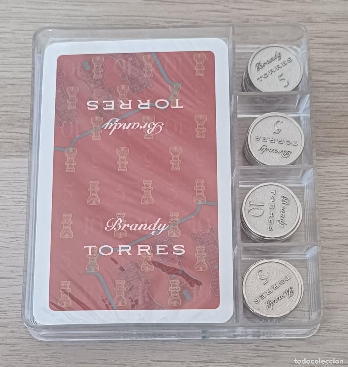 Barajas de cartas: Estuche con Set de Mus BRANDY TORRES, Heraclio Fournier, Baraja Precintada + Monedas