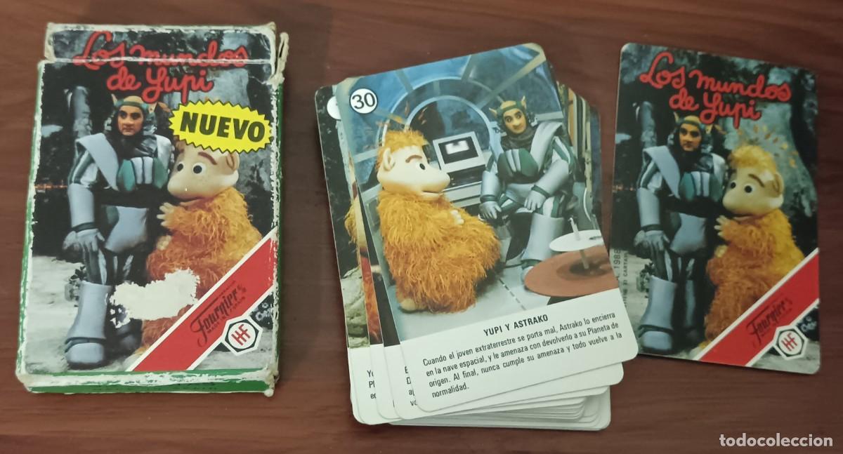 Barajas de cartas: BARAJA COMPLETA LOS MUNDOS DE YUPI H. FOURNIER A&Ntilde;O 1988 CON REGLAMENTO