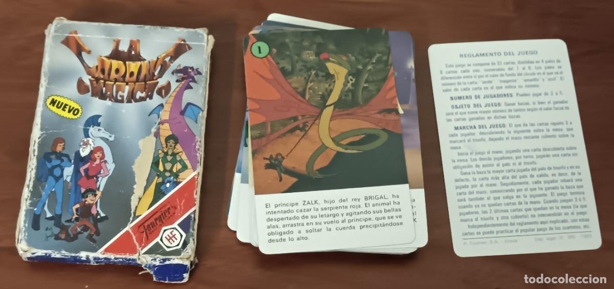 Barajas de cartas: BARAJA COMPLETA LA CORONA M&Aacute;GICA H. FOURNIER A&Ntilde;O 1989 CON REGLAMENTO