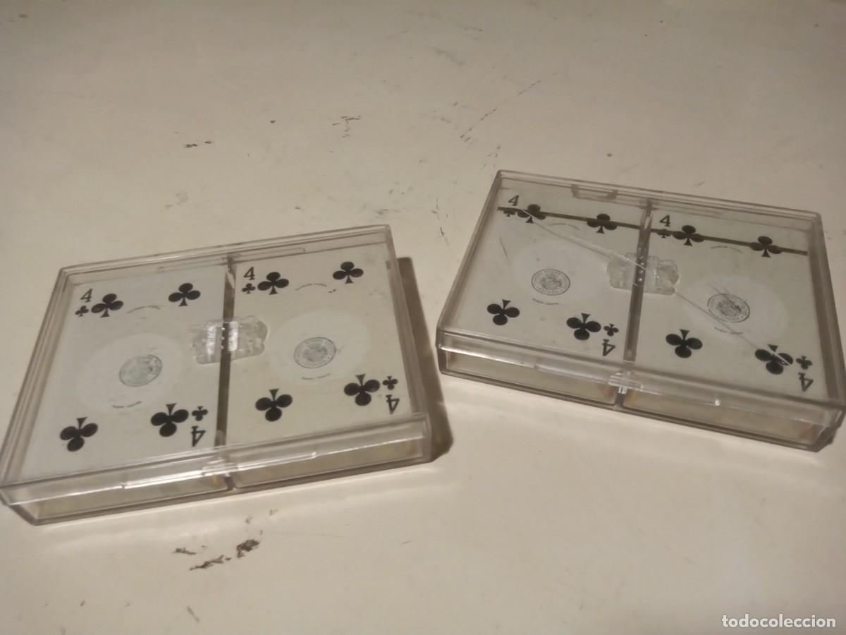 Barajas de cartas: 2 BARAJAS FOURNIER POKER Vitoria Coleccion Nuevas