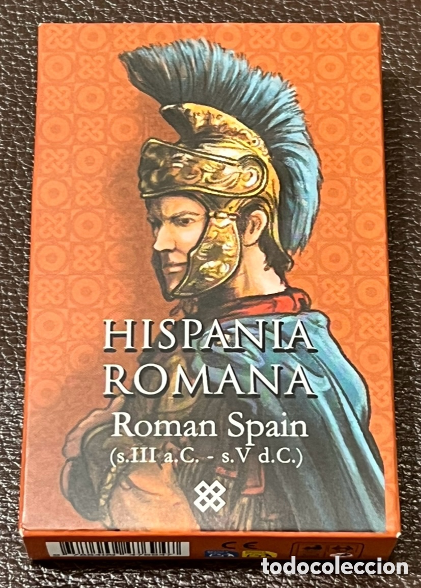Barajas de cartas: Baraja. Juego de 7 Familias. HISPANIA ROMANA. Ciudades en juego.