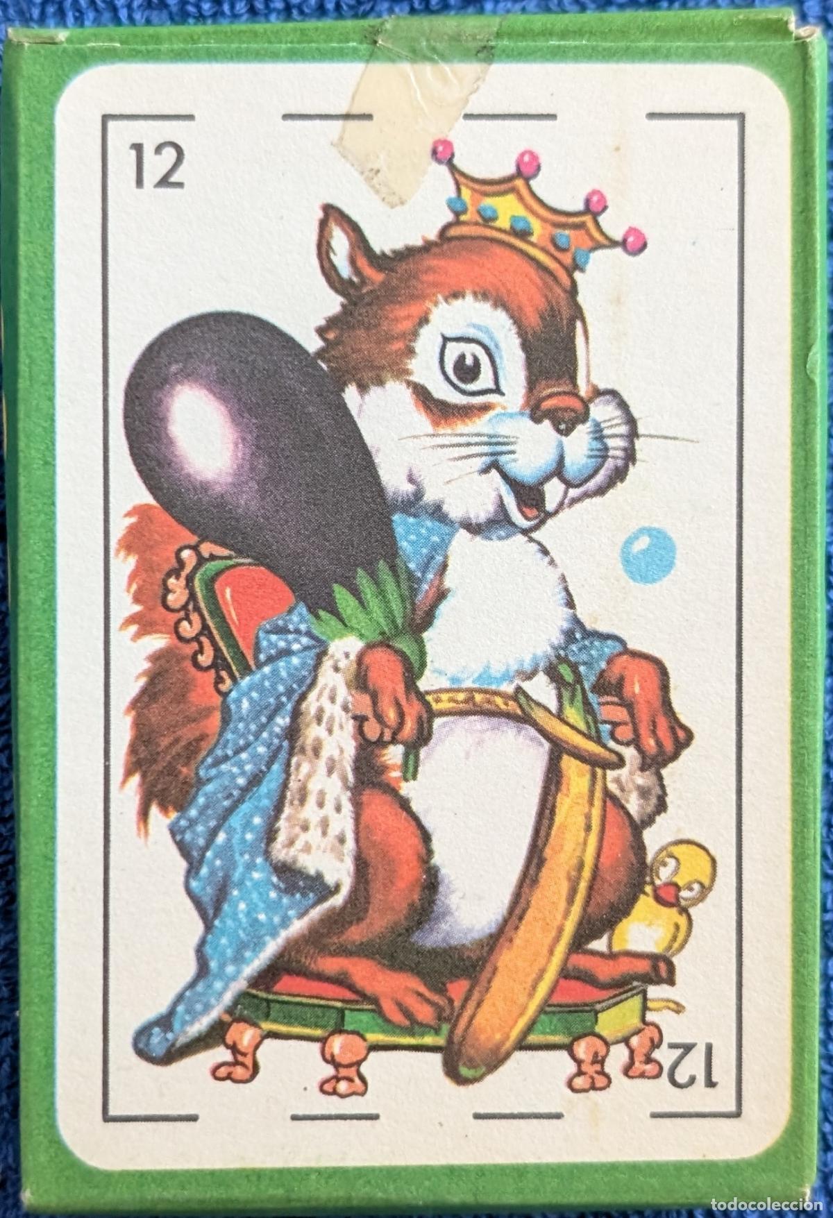 Barajas de cartas: Baraja Infantil Zoo Comics - Estampas C&oacute;micas - Litograf&iacute;a Ferri (1968) &iexcl;Completa e impecable!