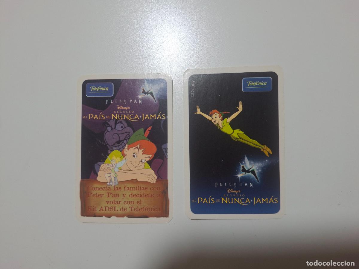 Barajas de cartas: baraja de cartas peter pan telefonica - Foto 3