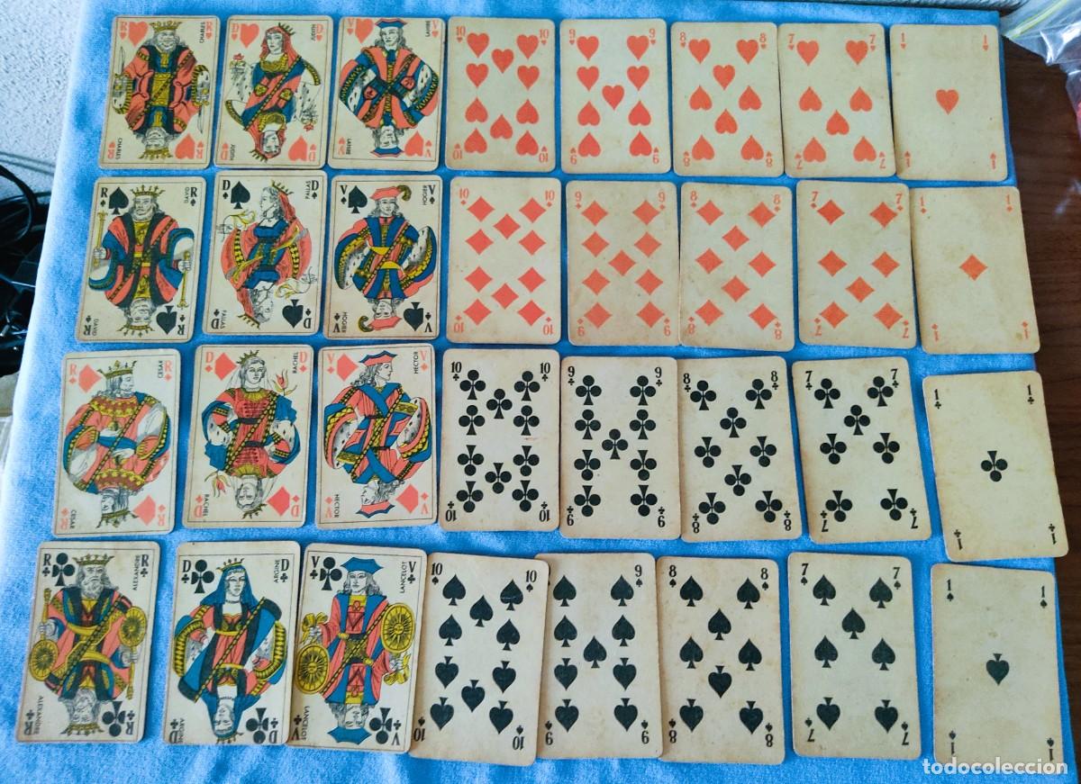Barajas de cartas: ANTIGUAS CARTAS NAIPES DE POKER INGLESAS