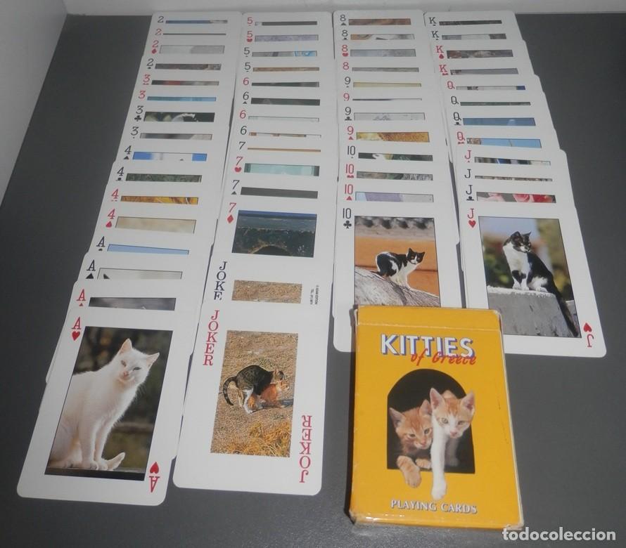 Barajas de cartas: BARAJA DE CARTAS KITTIES OF GREECE