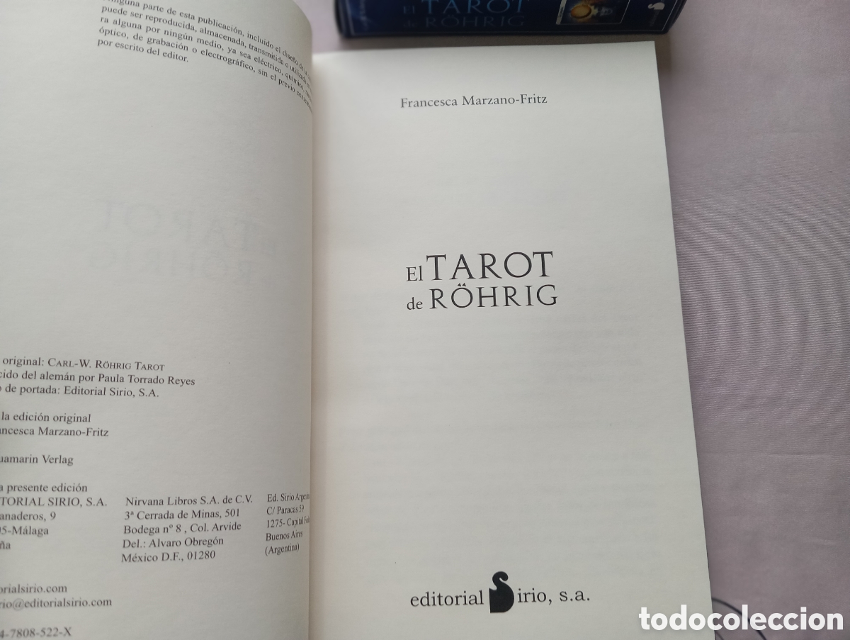 Barajas de cartas: El tarot de Rohrig, Sirio - Foto 10