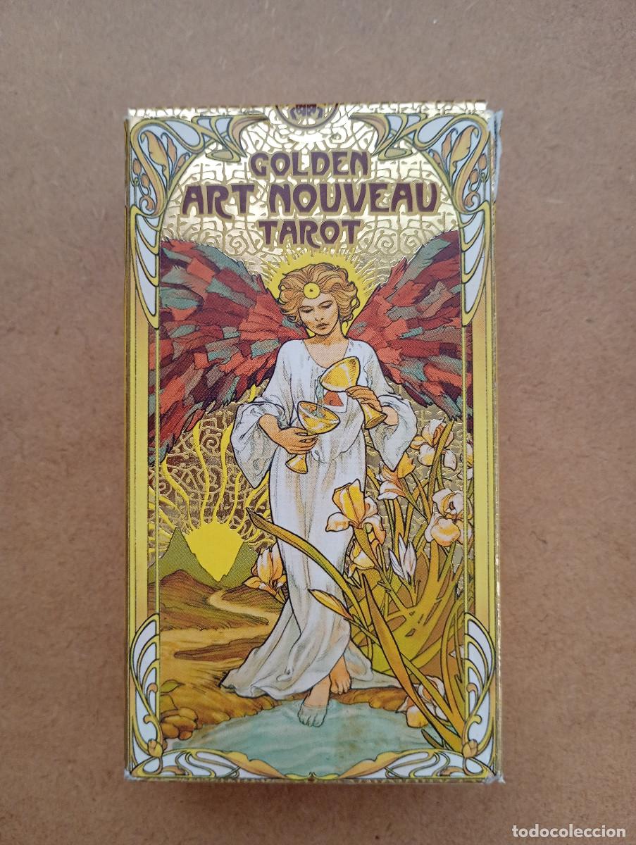 Barajas de cartas: GOLDEN ART NOUVEAU TAROT - PAMELA COLMAN SMITH - COMO NUEVA