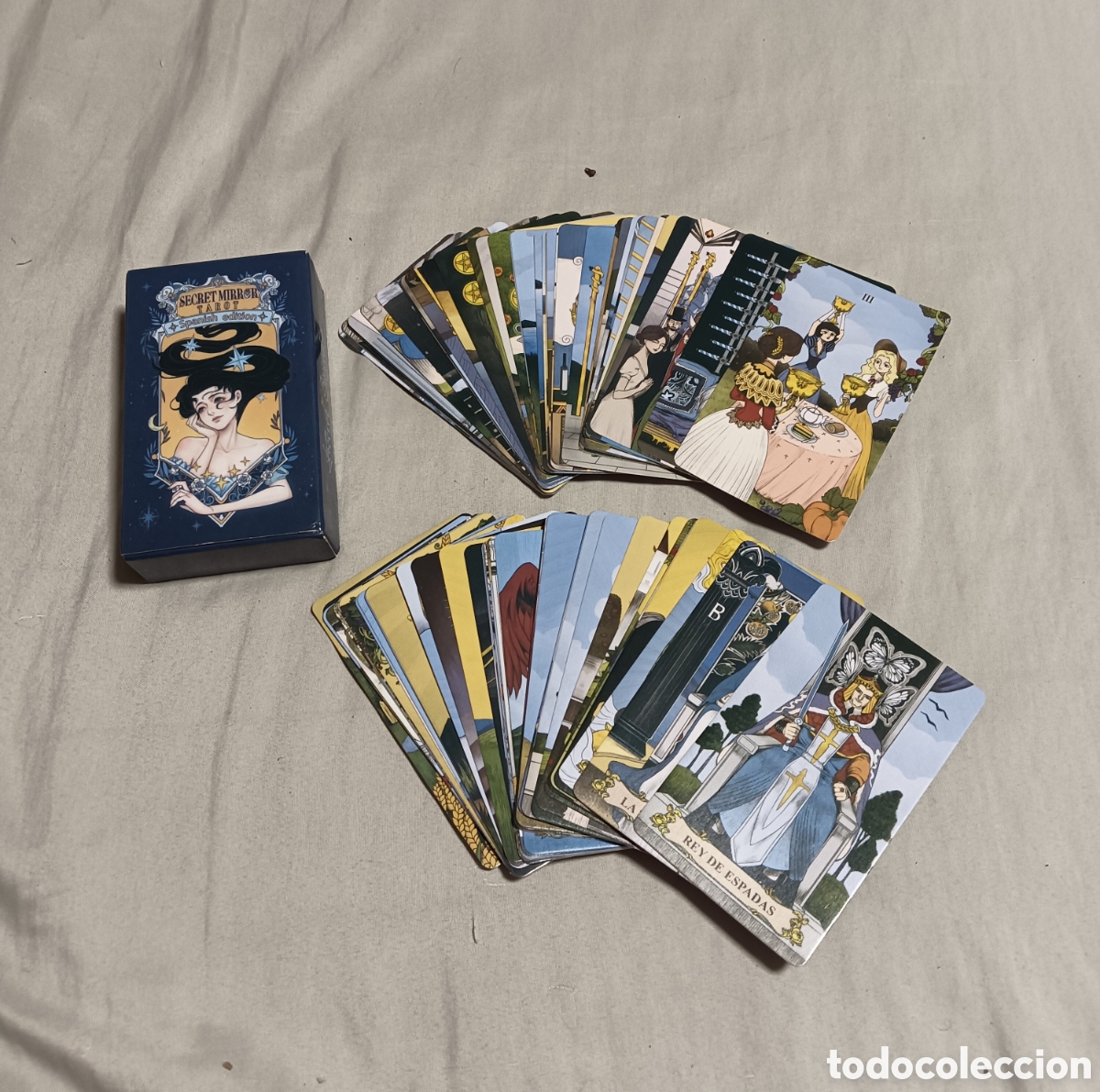Barajas de cartas: Baraja Cartas Tarot Secret Mirror Espa&ntilde;ol
