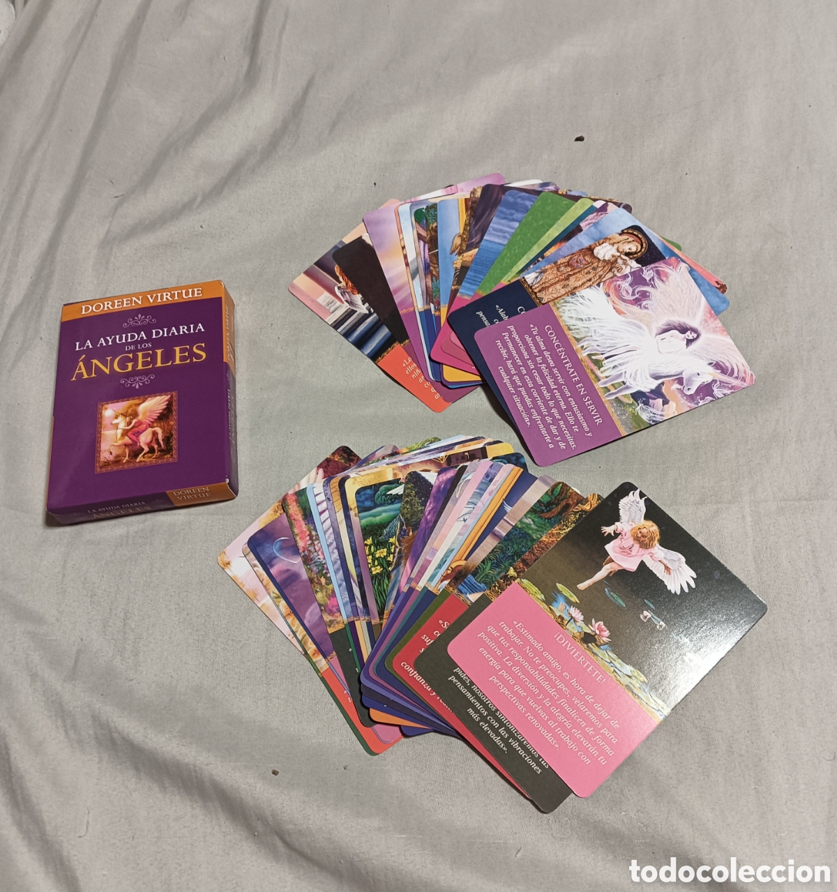 Barajas de cartas: Baraja Tarot Angeles Ayuda Doreen Virtue