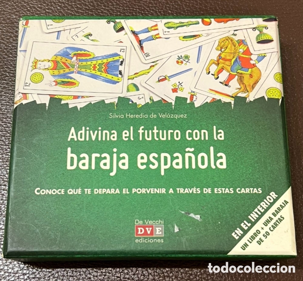 Barajas de cartas: Baraja Espa&ntilde;ola. Adivina el futuro. Ediciones de Vecchi. Varitemas. 2012.
