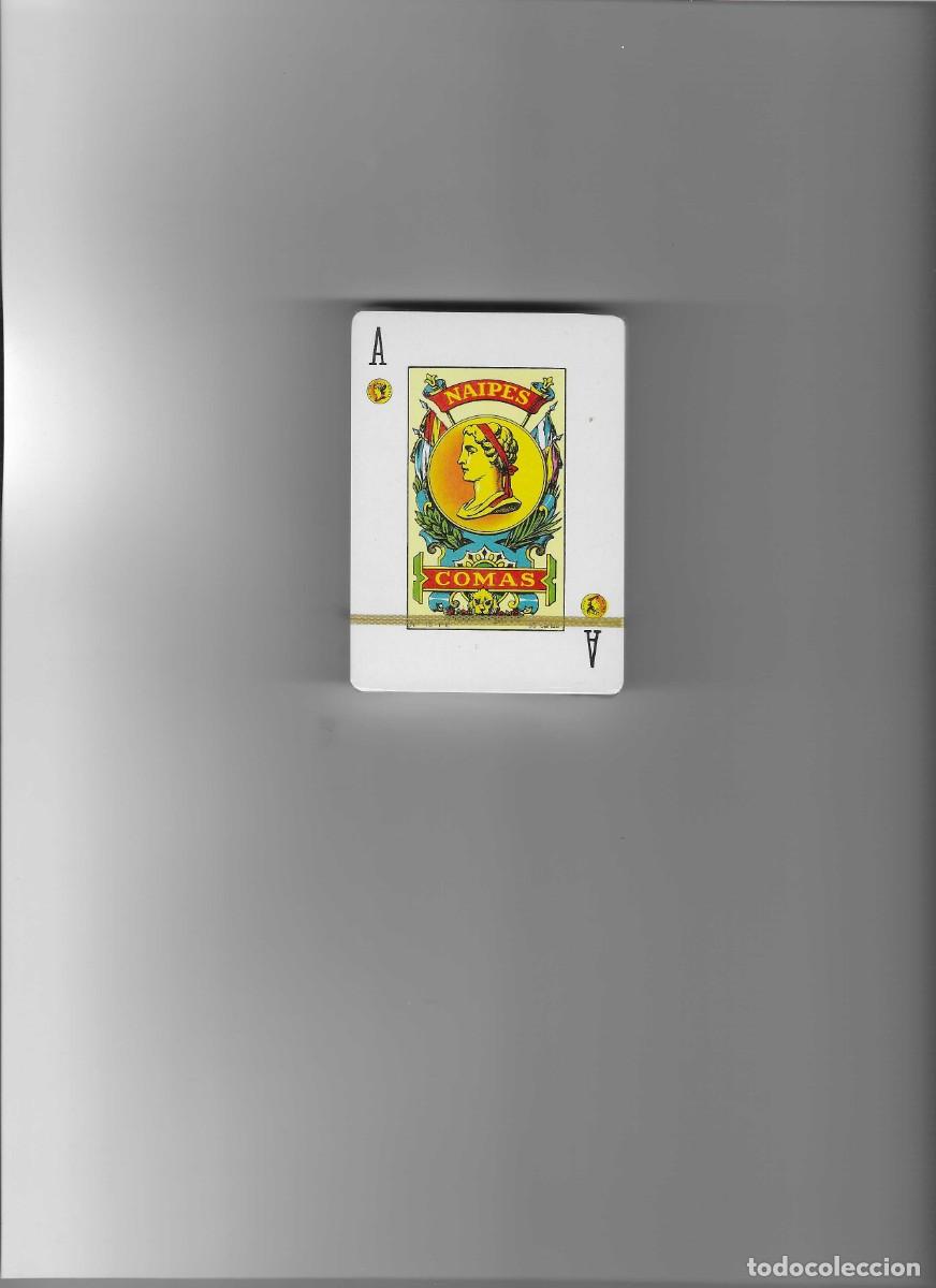Barajas de cartas: BARAJA CARTAS. NAIPES COMAS.
