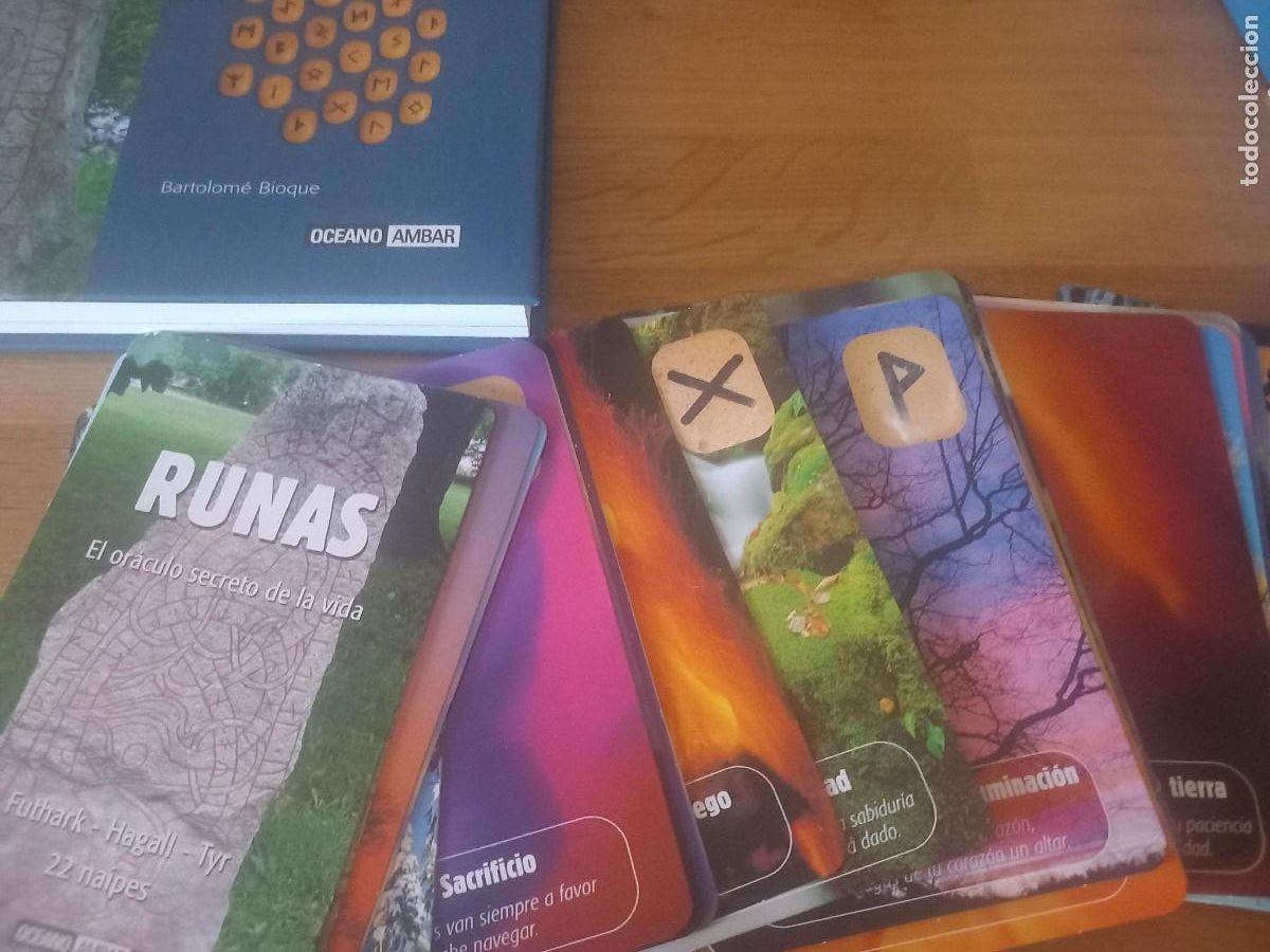 Barajas de cartas: Runas el oraculo secreto de la vida - Foto 2