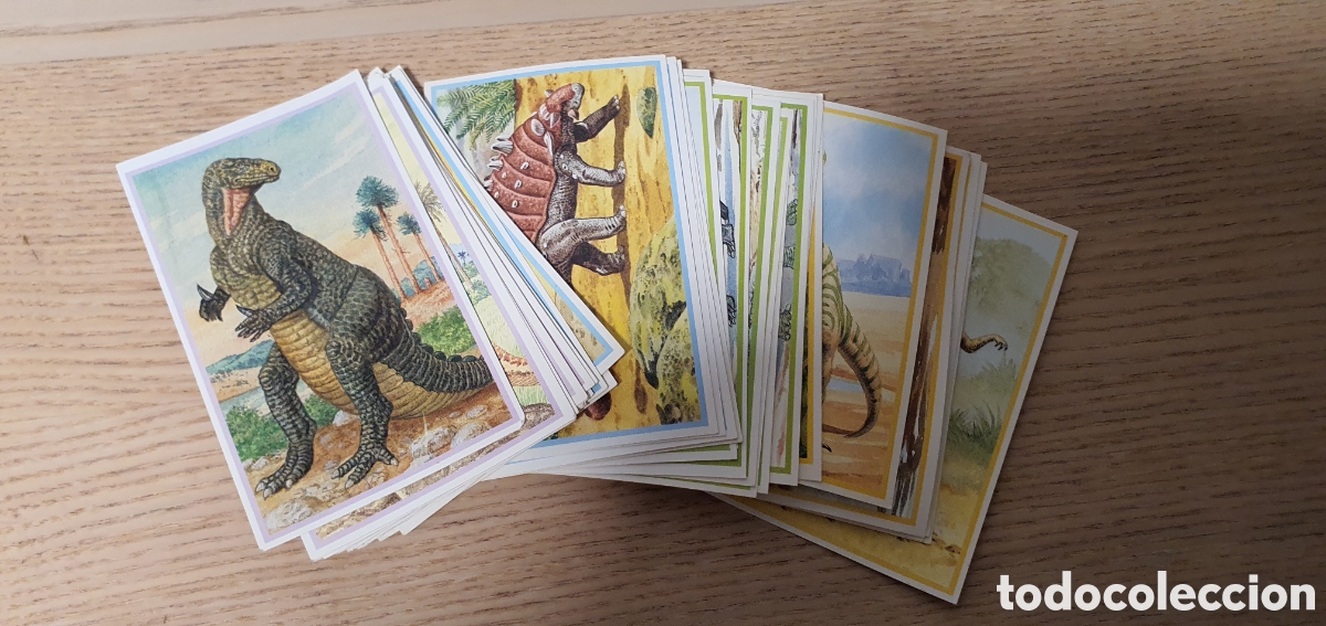 Barajas de cartas: 36 cartas colecci&oacute;n Dinosaurios