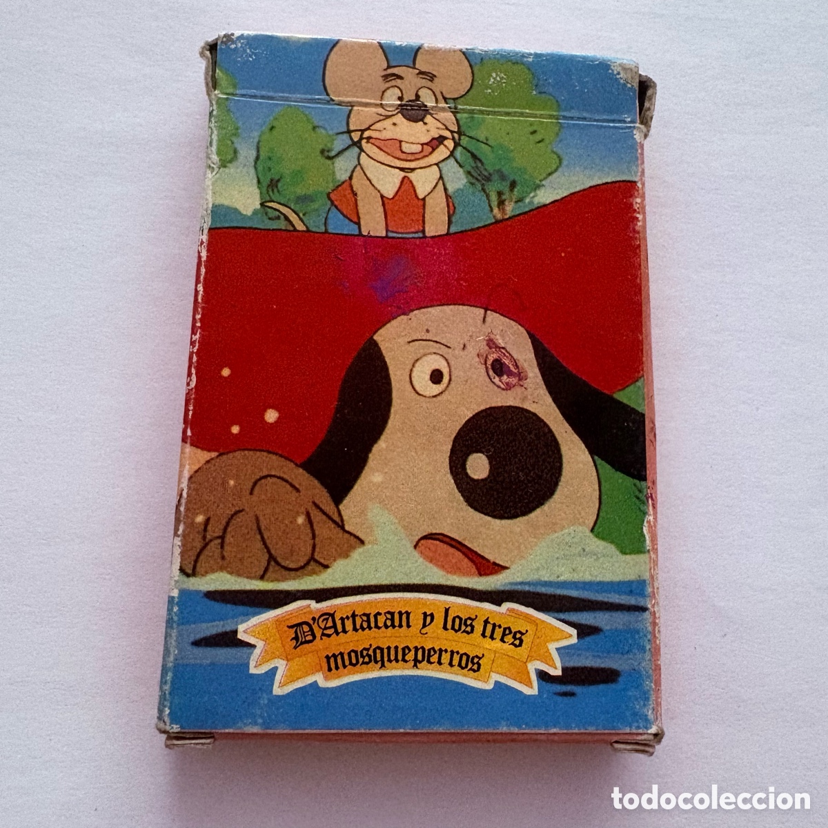 Barajas de cartas: Baraja de cartas Dartac&aacute;n y los tres mosqueperros D&rsquo;artacan de 1981