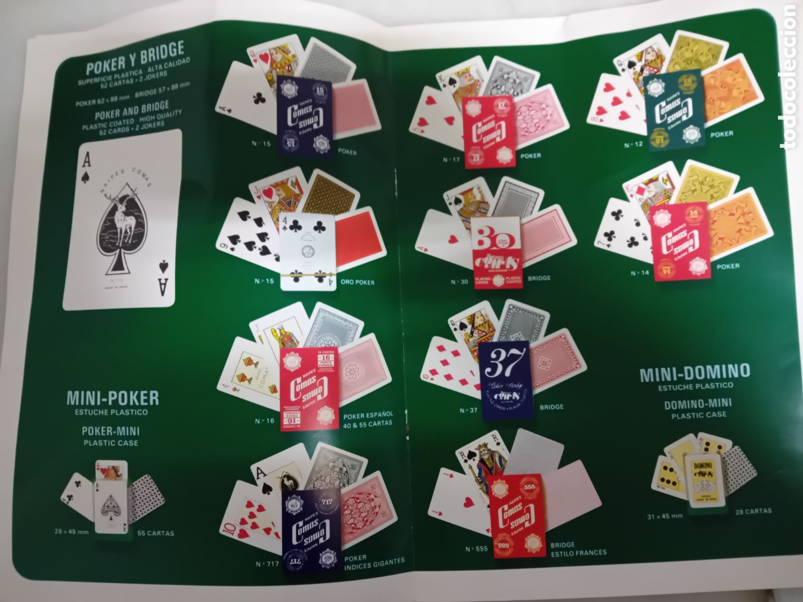 Barajas de cartas: Catalogo naipes COMAS a&ntilde;o1983 - Foto 3