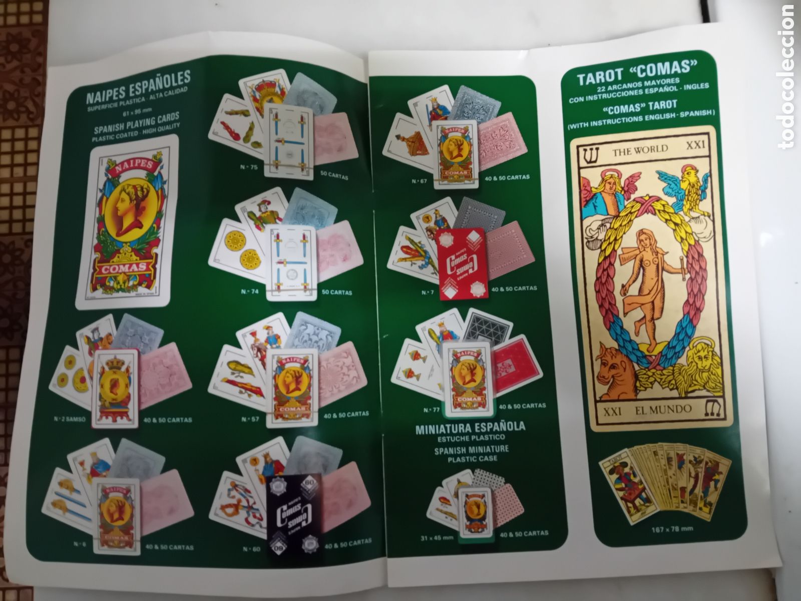 Barajas de cartas: Catalogo naipes COMAS a&ntilde;o1983 - Foto 4