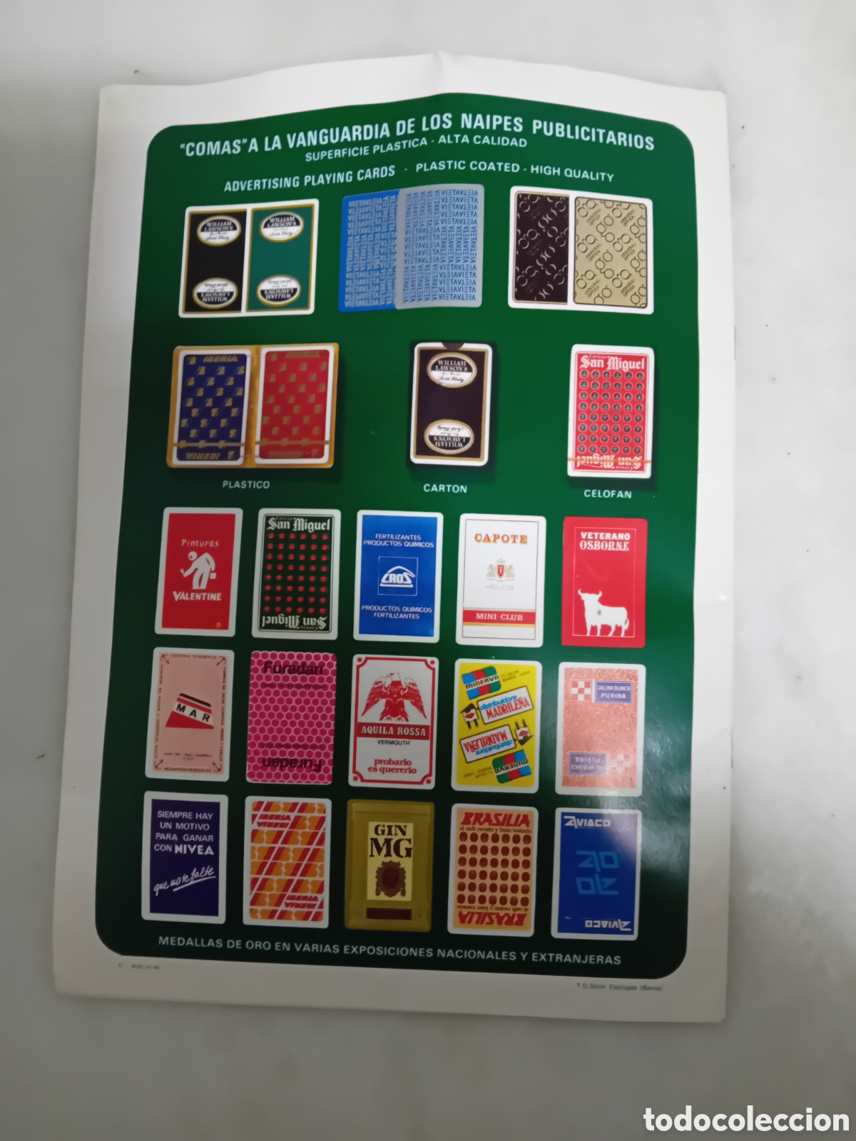 Barajas de cartas: Catalogo naipes COMAS a&ntilde;o1983 - Foto 5