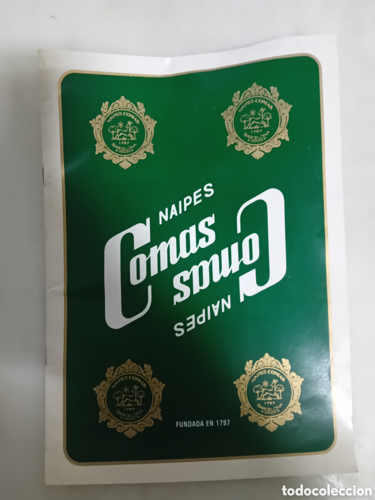 Barajas de cartas: Catalogo naipes COMAS a&ntilde;o1983 - Foto 1
