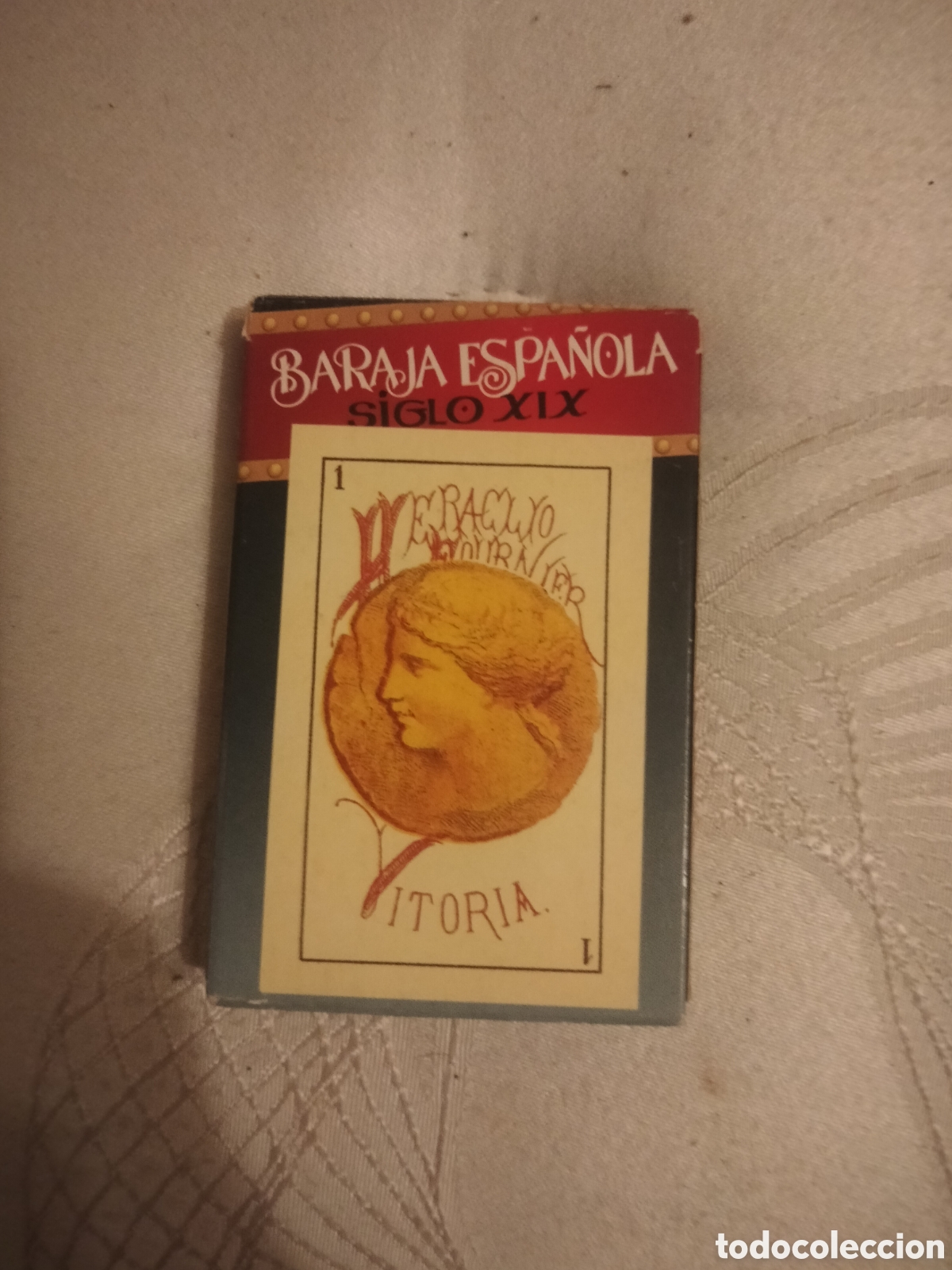 Barajas de cartas: Baraja espa&ntilde;ola siglo XIX