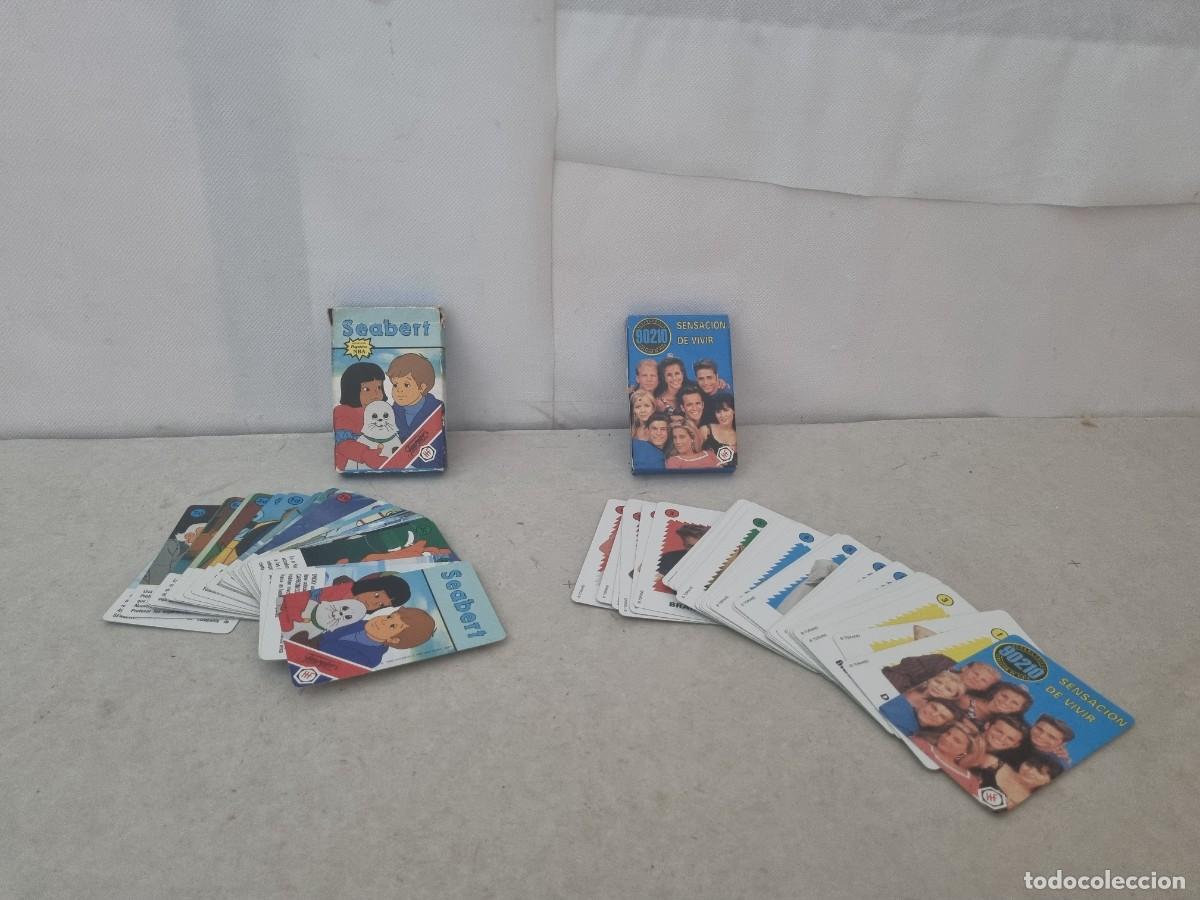 Barajas de cartas: Lote de 2 barajas infantiles fournir completas sabert y Sensaci&oacute;n de vivir