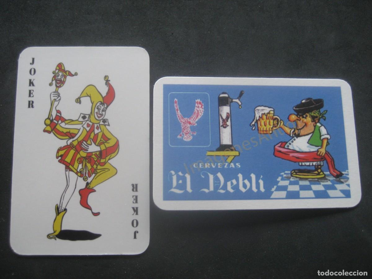 Barajas de cartas: JOKER N&ordm;805 CERVEZA EL NEBLI