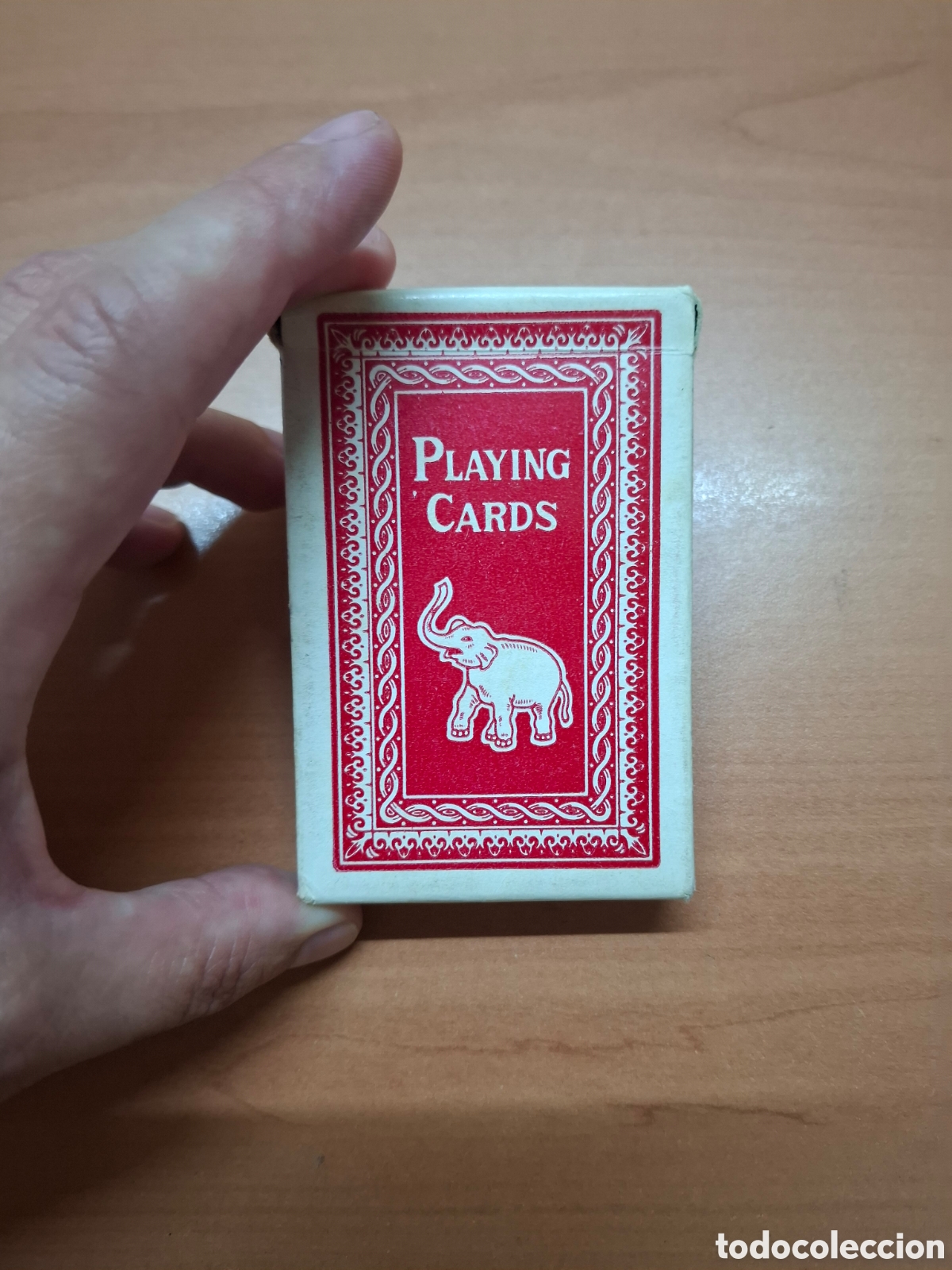 Barajas de cartas: Antigua baraja de poker Elephant numero 767 Shangai China