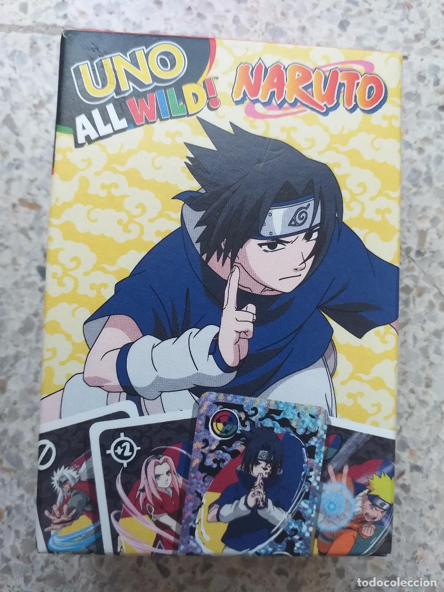 Barajas de cartas: Juego de Cartas UNO All Wild Naruto Sasuke Mc Donalds