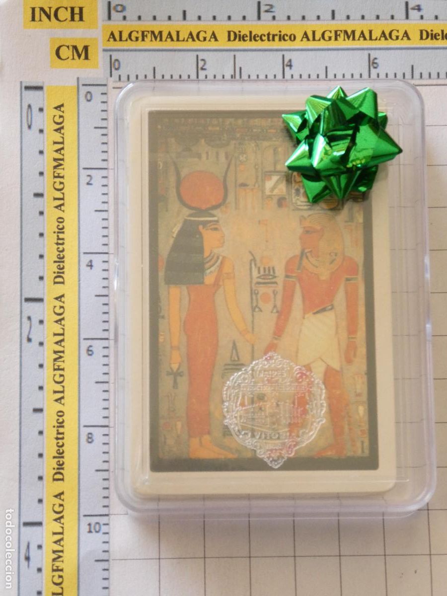 Barajas de cartas: BARAJA CARTAS P&Oacute;KER. FOURNIER. VALLE DE LOS REYES ANTIGUO EGIPTO FARA&Oacute;N HOREMHEB. PRECINTADA. 130GR
