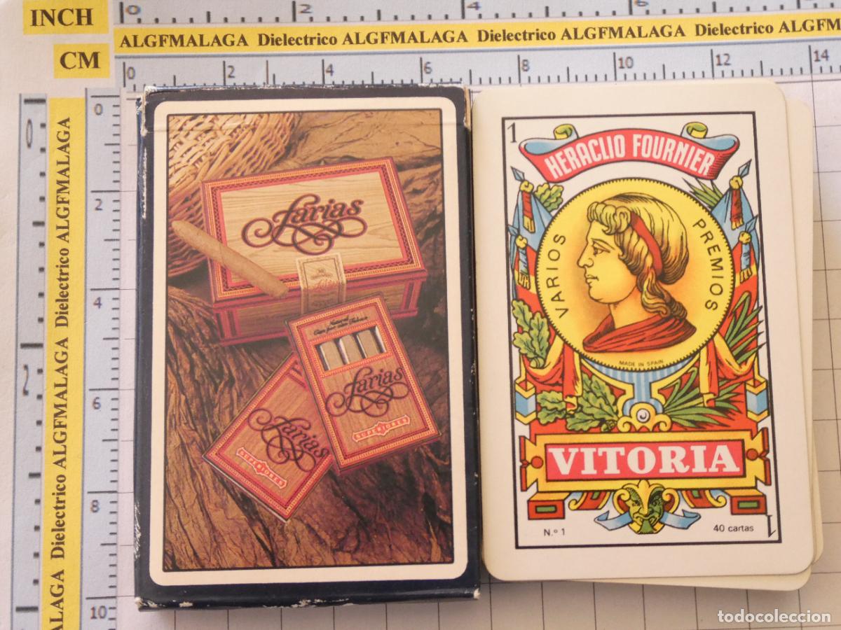 Playing Cards: BARAJA DE CARTAS ESPA&Ntilde;OLA. FOURNIER. FARIAS PUROS CIGARROS. 80GR