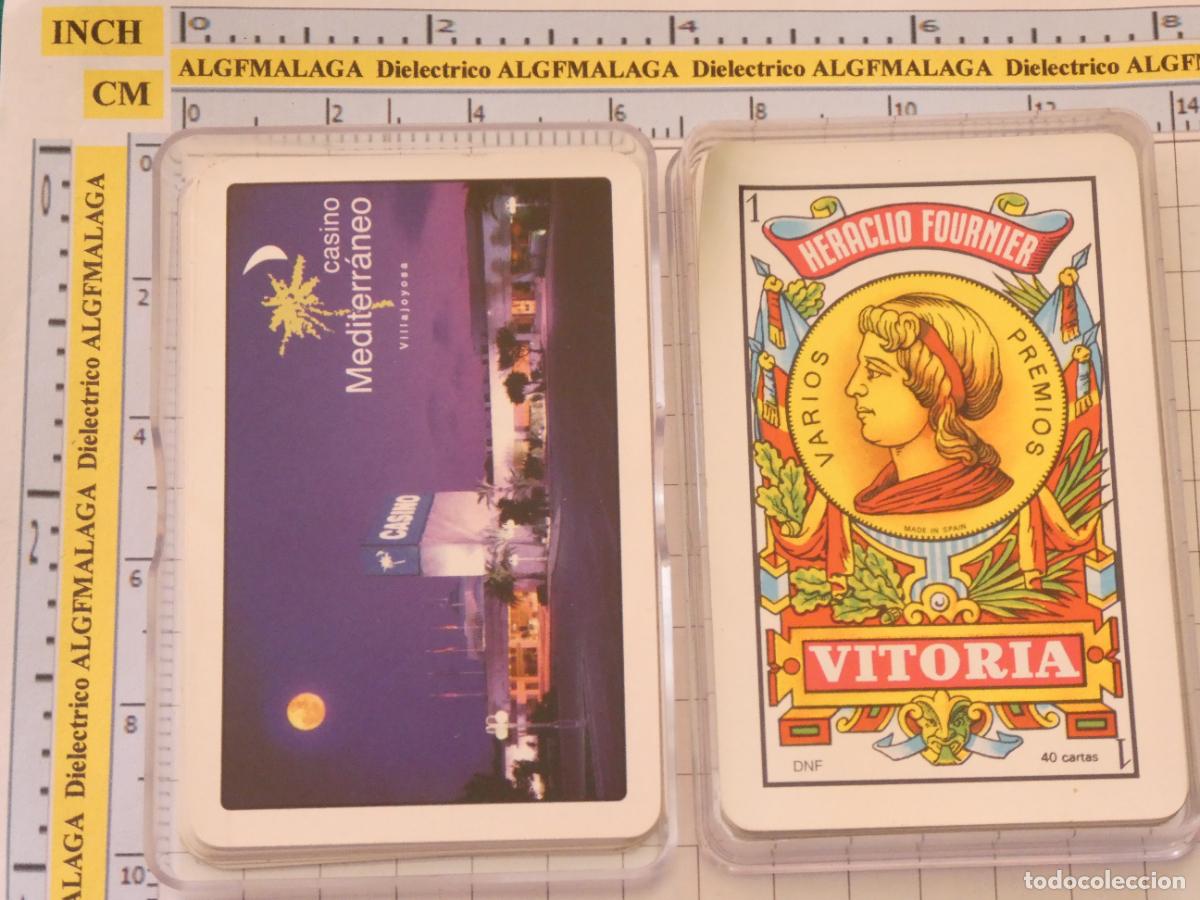 Barajas de cartas: BARAJA ESPA&Ntilde;OLA. FOURNIER. CASINO MEDITERRANEO VILLAJOYOSA ALICANTE. 120GR