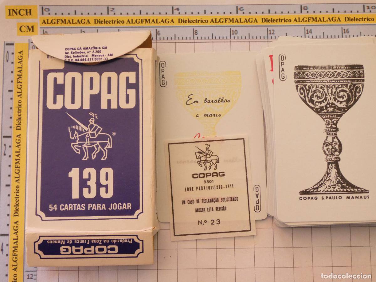 Barajas de cartas: BARAJA DE CARTAS BRASILE&Ntilde;A. COPAG DE AMAZONIA 139. 90GR