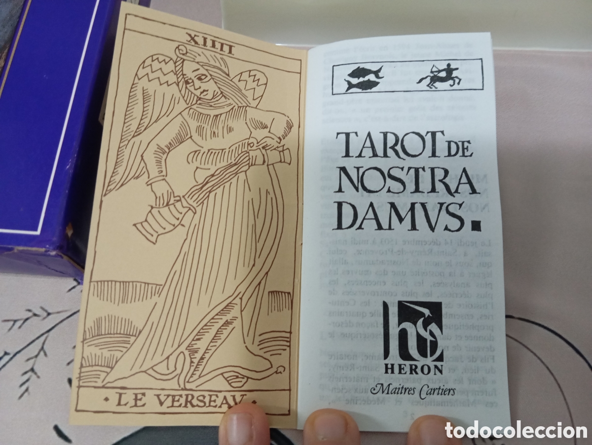 Barajas de cartas: Tarot de Nostradamus, Heron - Foto 11