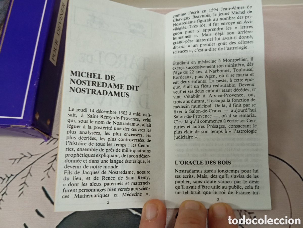 Barajas de cartas: Tarot de Nostradamus, Heron - Foto 12