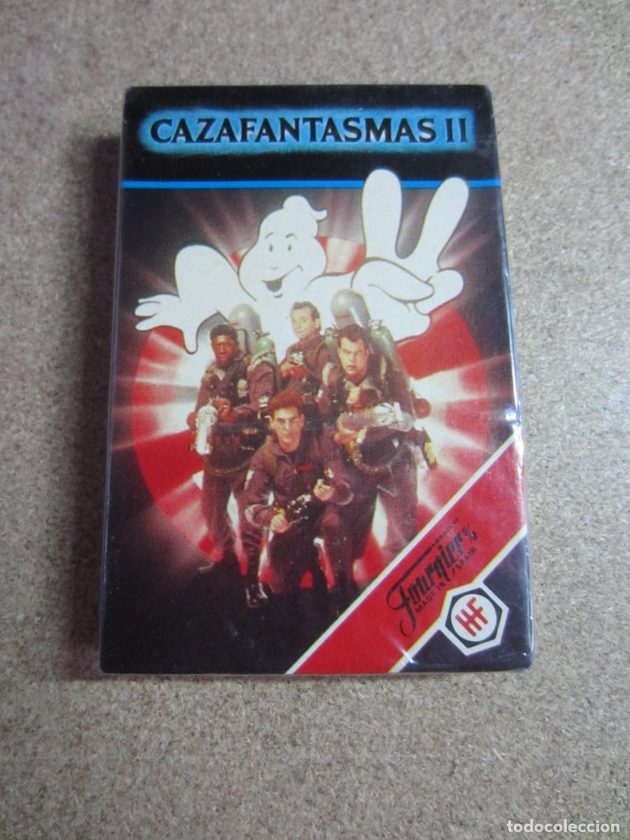 Barajas de cartas: Baraja de Cartas Cazafantasmas II (Ghostbusters II) (Heraclio Fournier) (Nueva y Precintada)