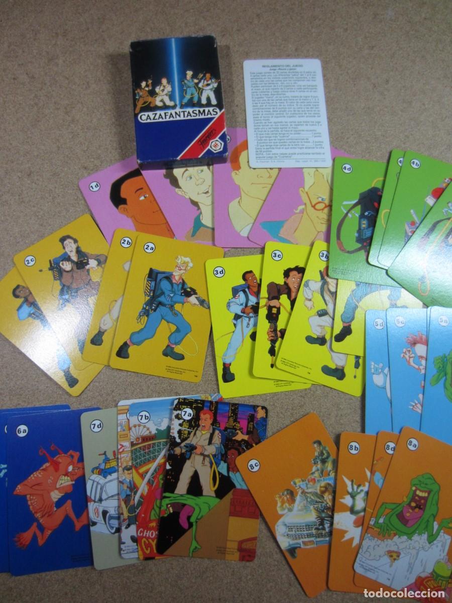 Barajas de cartas: Baraja de Cartas Cazafantasmas The Real Ghostbusters (Heraclio Fournier)