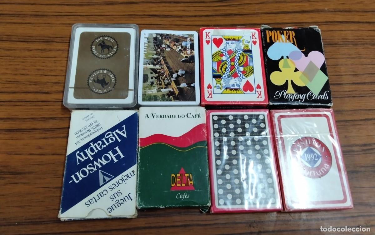 Barajas de cartas: OCHO BARAJAS VARIADAS CON PUBLICIDAD, SIN USO , ESPECIAL COLECCIONISTAS