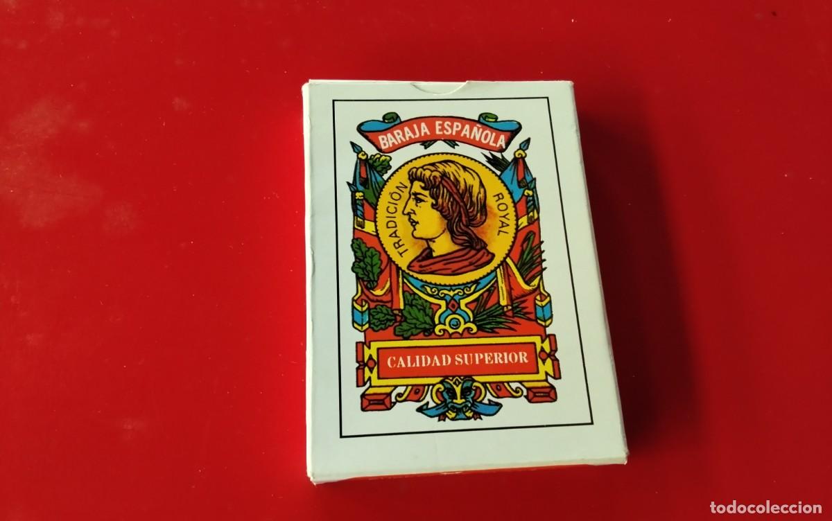 Barajas de cartas: BARAJA ESPA&Ntilde;OLA VINTAGE TRADICION ROYAL , SIN USO , ESPECIAL COLECCIONISTAS