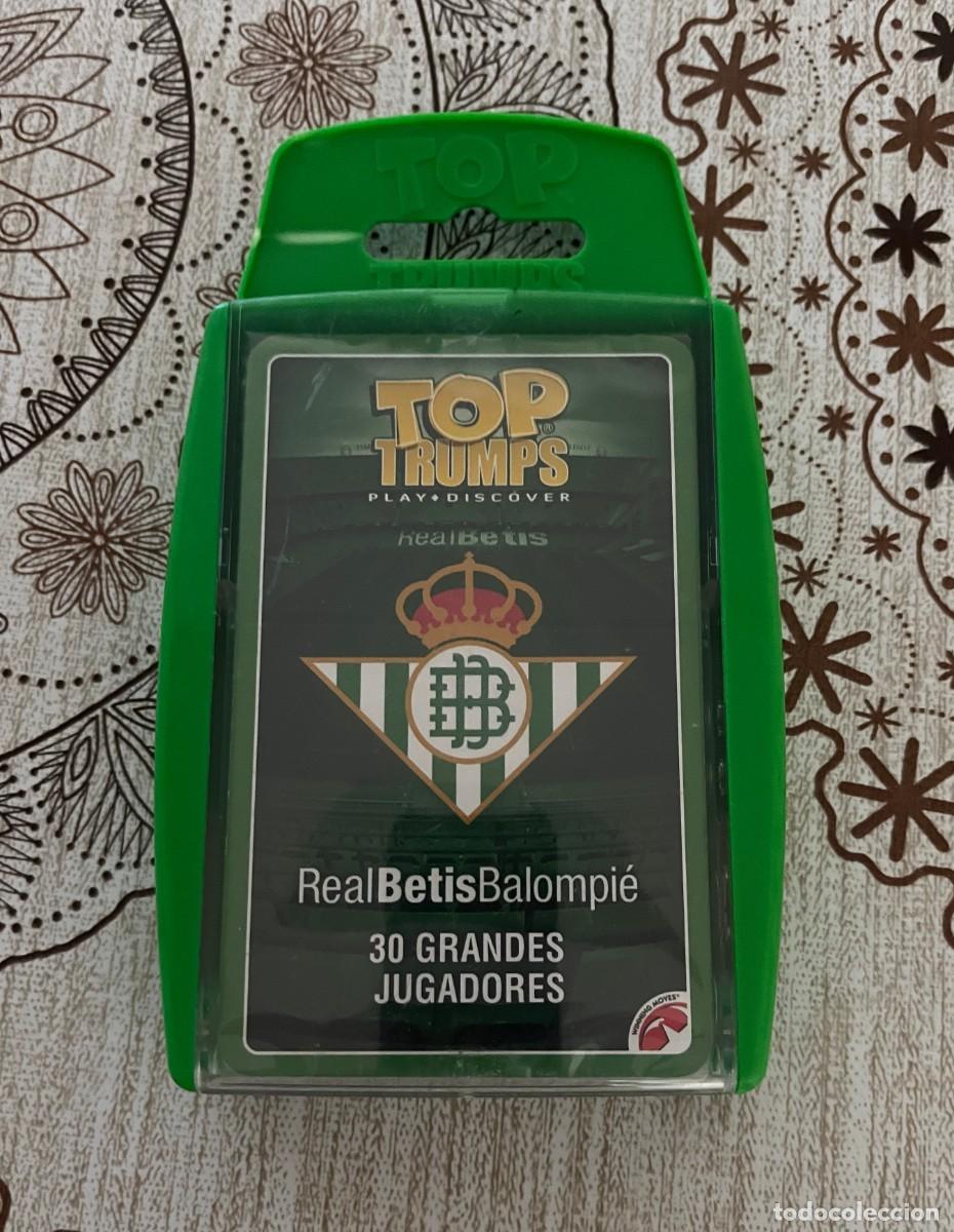 Barajas de cartas: Juego de Cartas Top Trumps - Real Betis